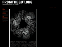 Tablet Screenshot of fromthegut.org